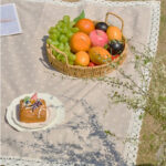 Floral Printed Picnic Rug - Image 4