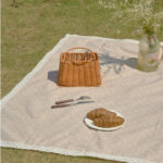 Floral Printed Picnic Rug - Image 5